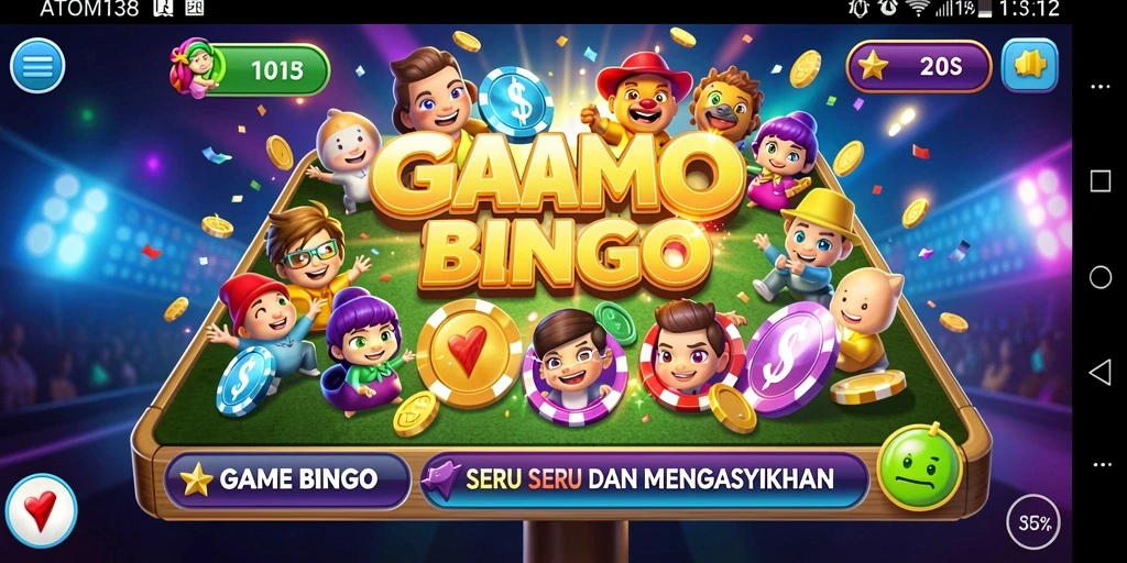 Tampilan gameplay ATOM138 yang seru dan menarik.