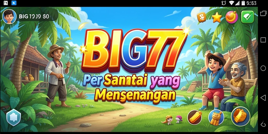 Tampilan screenshot yang menunjukkan keseruan gameplay Casual di BIG77.