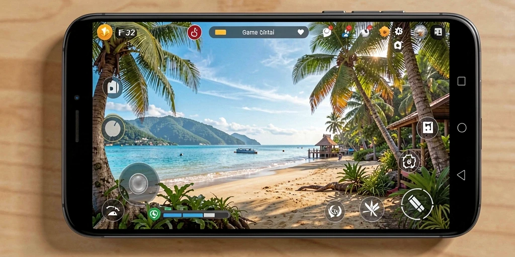 Screenshot gameplay F32 yang menampilkan keseruan permainan Casual.