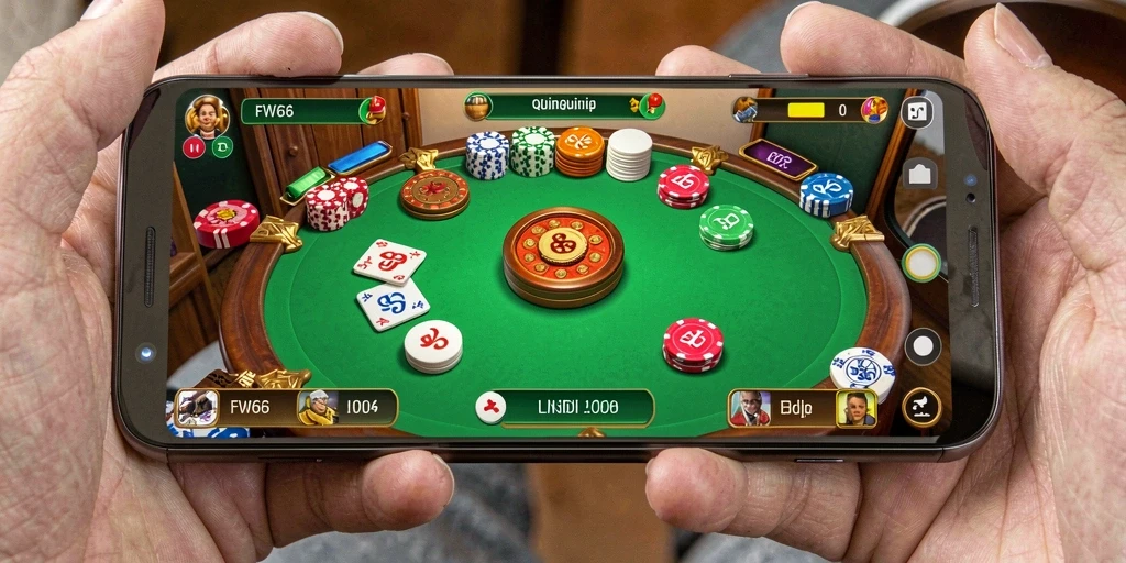 Screenshot gameplay QiuQiu yang seru dan menegangkan.