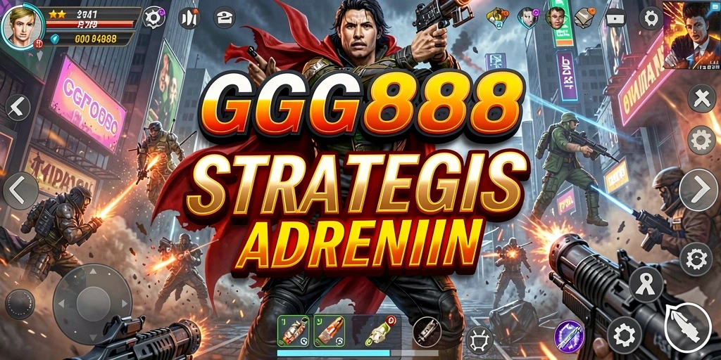 Menampilkan gameplay strategi seru dan menantang di GGG888.