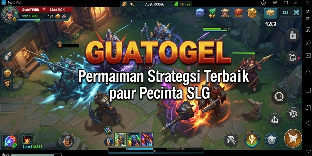 Screenshot gameplay menunjukkan aksi seru dalam GUATOGEL.