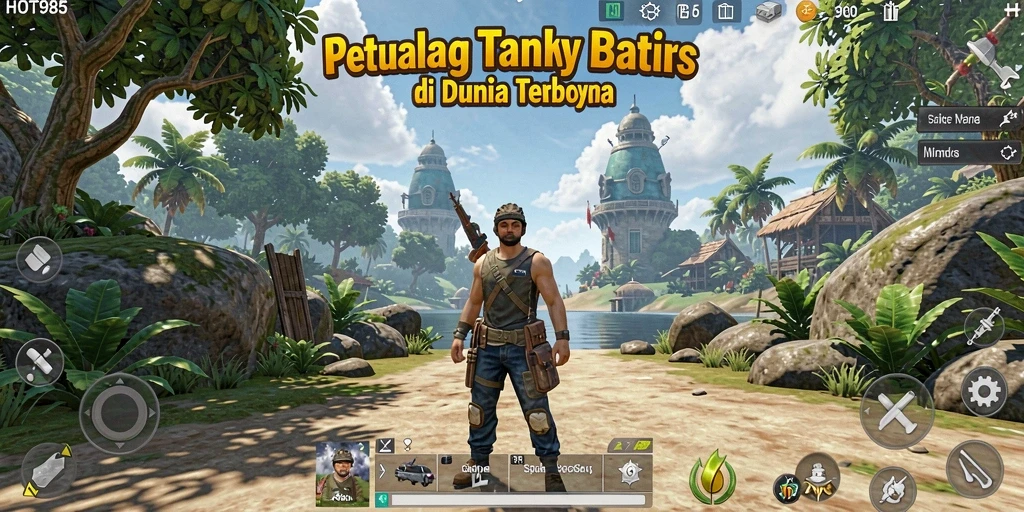 Gameplay <strong>HOT985</strong> menunjukkan petualangan seru di dunia terbuka.