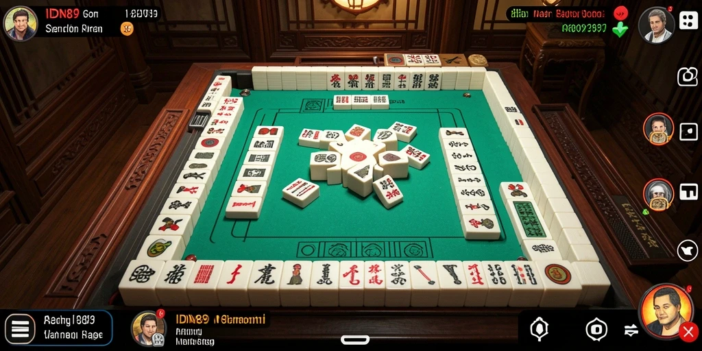 Gameplay menarik Mahjong di IDN89 yang penuh warna.