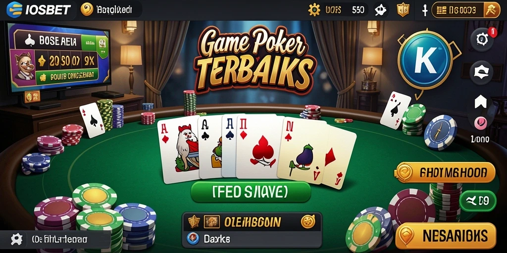 Gameplay seru di IOSBET dengan berbagai turnamen poker.