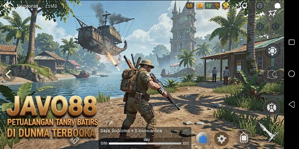 Gameplay <strong>JAVO88</strong> yang mendebarkan dalam dunia terbuka yang luas.