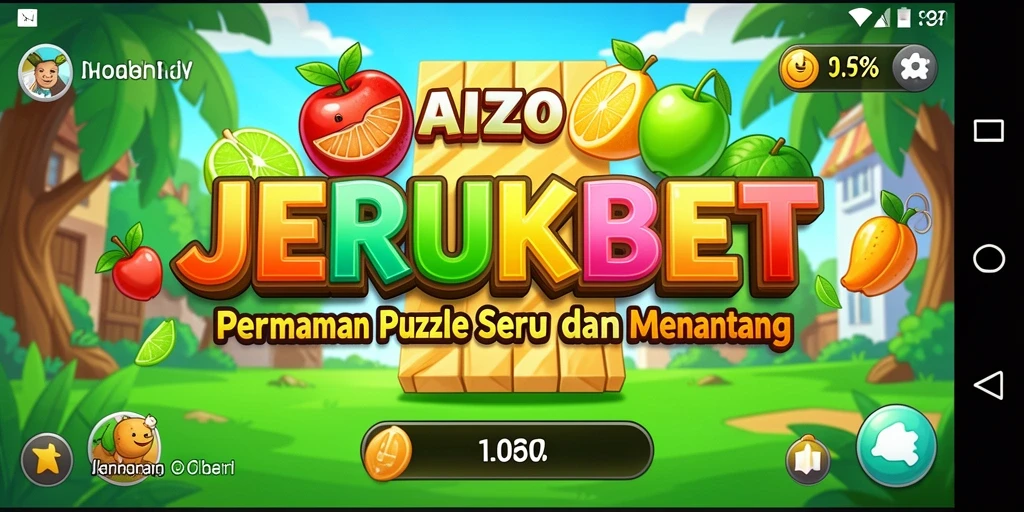 Tampilan screenshot JERUKBET dengan gameplay Puzzle yang menarik.