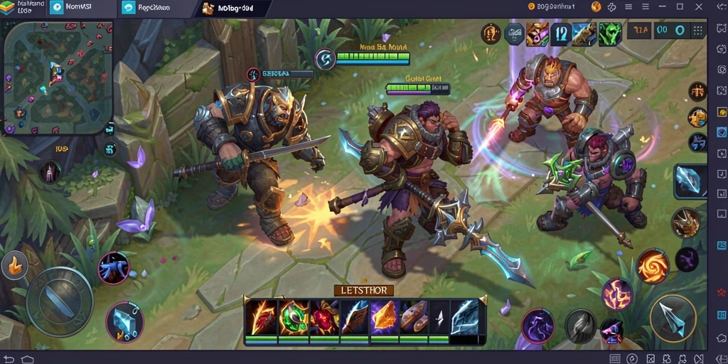 Gameplay seru dan pertarungan epik di LETSTHOR.