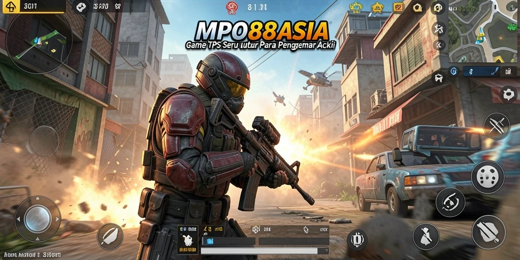 Screenshot MPO88ASIA menampilkan aksi seru dari gameplay TPS.