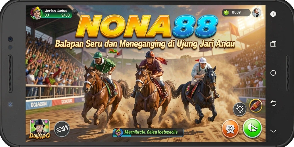 Gameplay seru balapan di NONA88 dengan grafis yang menakjubkan.