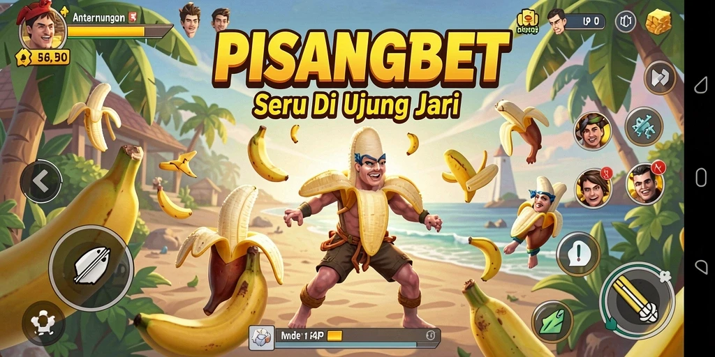 Tampilan seru gameplay bertarung di PISANGBET.