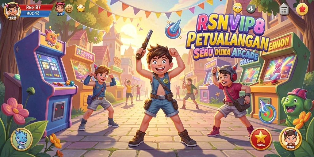 Tampilan gameplay RSNVIP8 yang mengasyikkan dan penuh warna.