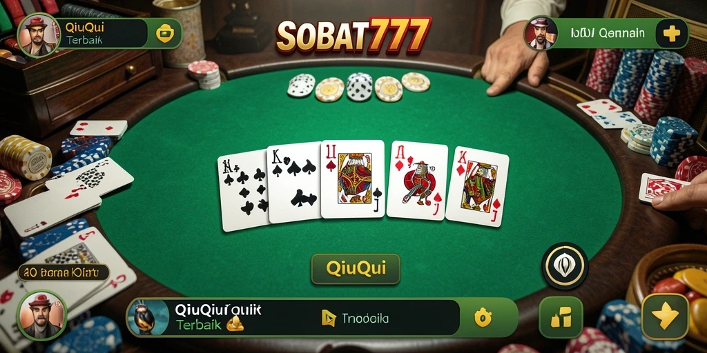 Screenshot gameplay QiuQiu yang menampilkan momen seru.