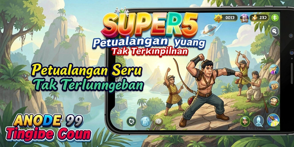 Gameplay SUPER5 yang mendebarkan dalam petualangan penuh misteri.