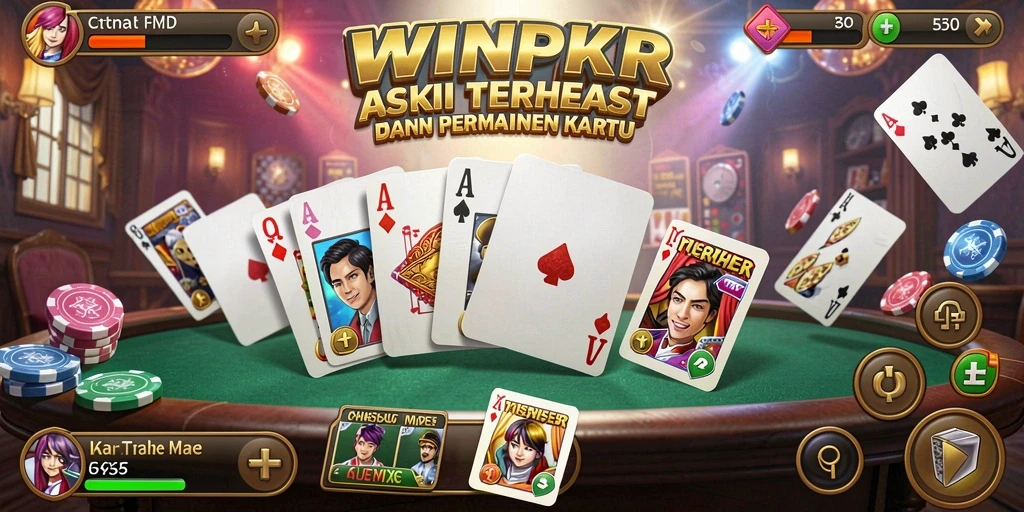 Tampilan aksi seru dari gameplay WINPKR yang penuh strategi.
