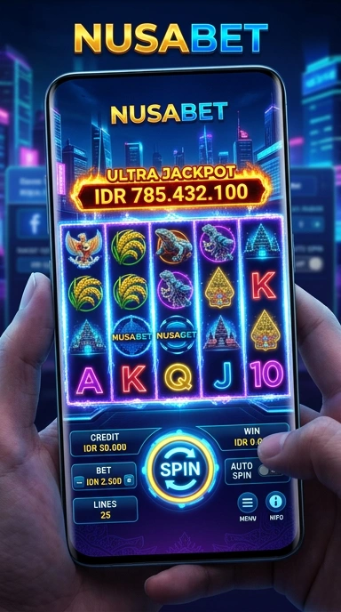 Tampilan antarmuka nusabet yang user-friendly.